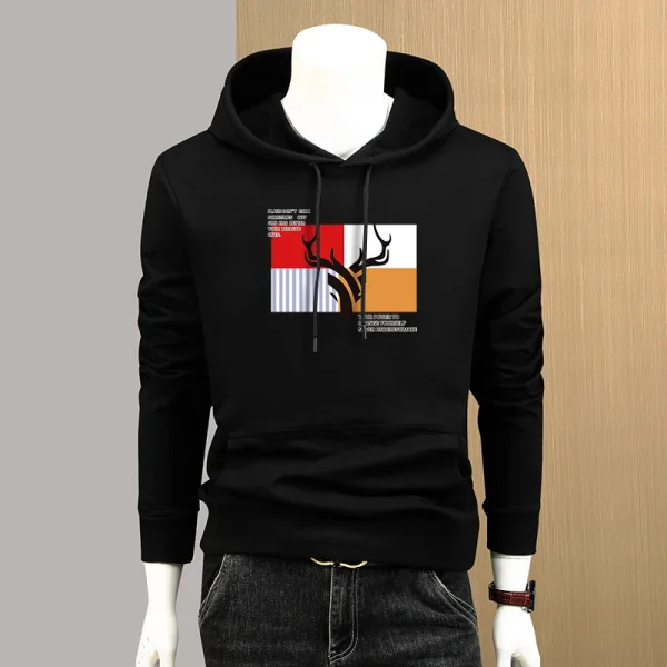 Latest Hoodies for Men's in Different Style 2025 Spring Autumn Male Casual Wear Top Quality Men Hoodies - Image 3