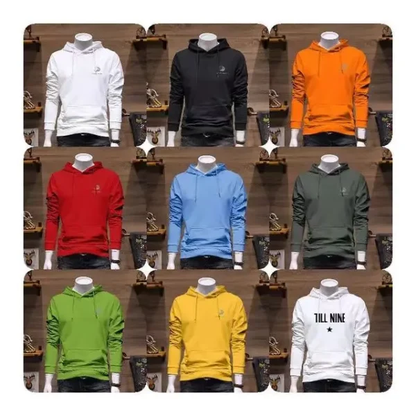 Latest Hoodies for Men's in Different Style 2025 Spring Autumn Male Casual Wear Top Quality Men Hoodies