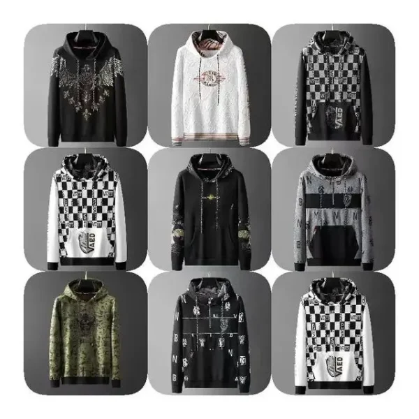 Streetwear Men Hoodies High Quality Men Clothing 2025 Top Designable 100% Cotton Men Hoodies