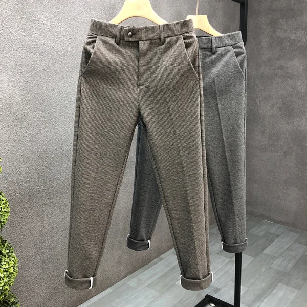 Streetwear Flared Track Pants Winter Flare Sweat Pants Men Casual Baggy Oversized Wide Leg Pants - Image 4